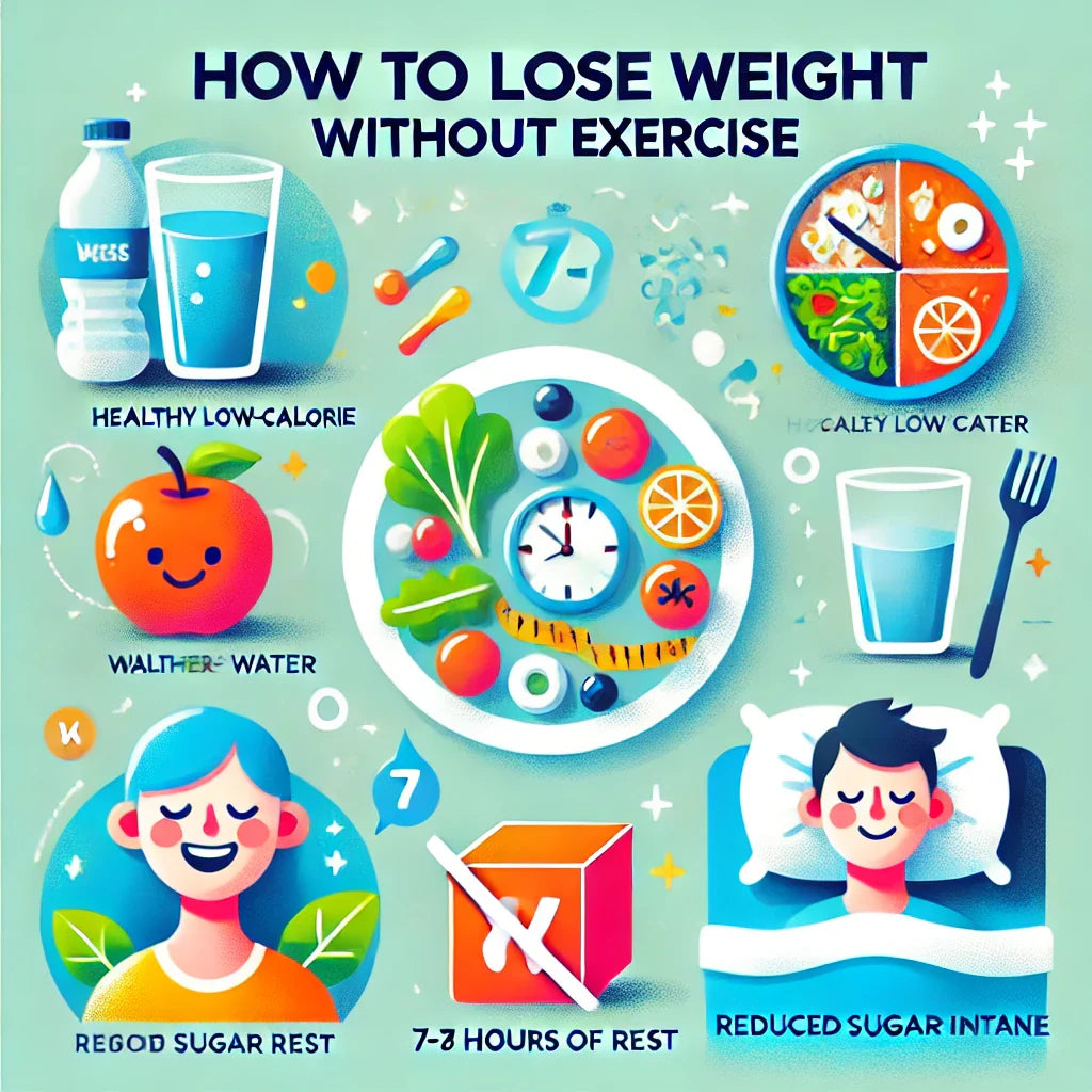 Without Exercising How to Lose Weight Without Exercise?– Ruchi Veda