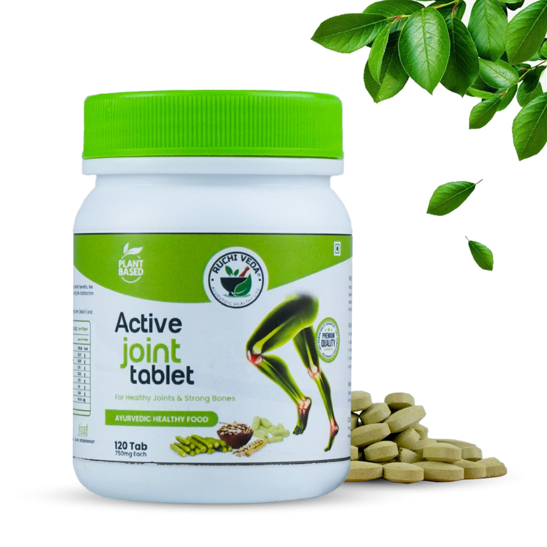 Active Joint tablets - Essential Ayurvedic Solution for Healthy Joints & Strong Bones-120teb