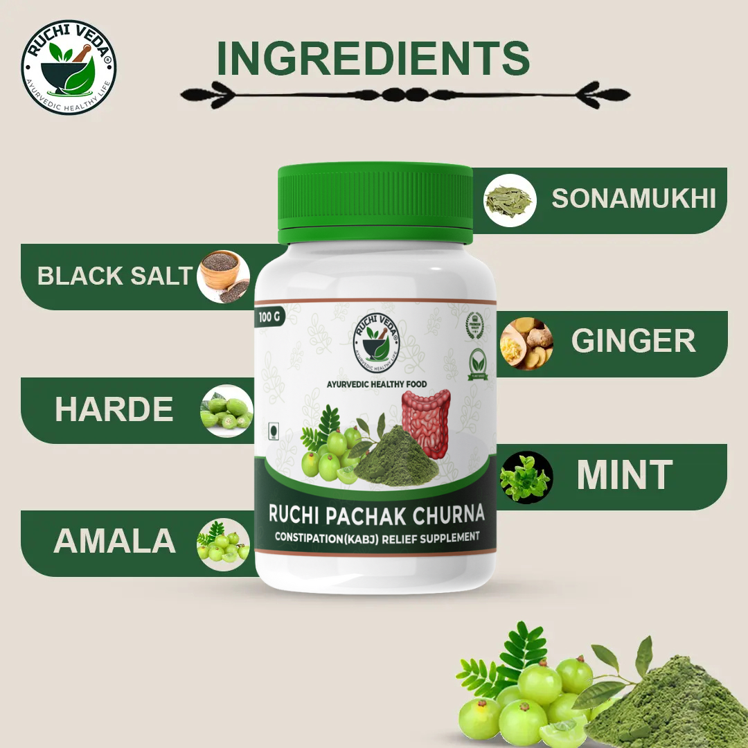 RUCHI PACHAK CHURNA -  The Ultimate Solution for Constipation Relief