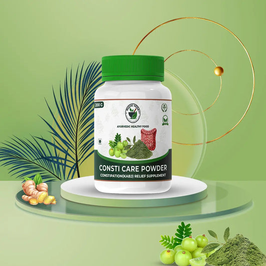 consti-care powder, ruchi veda, home remedies for constipation