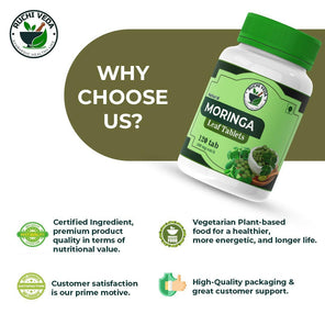 why choose us, ruchi veda, moringa tablet  oil