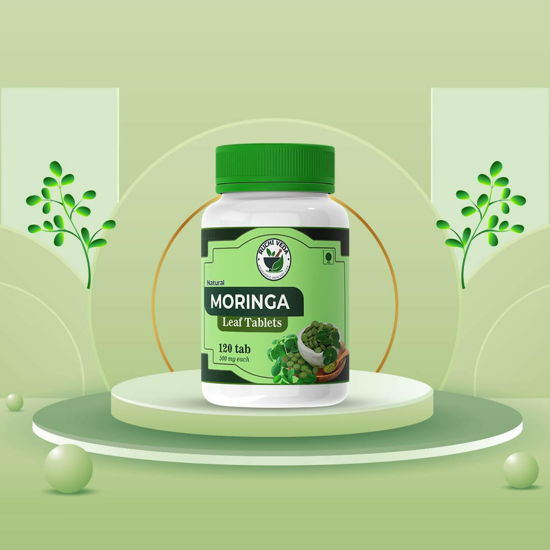 moringa leaf tablet, ruchi veda, moringa tablet benefits