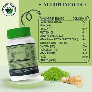 organic wheatgrass powder, ruchi veda