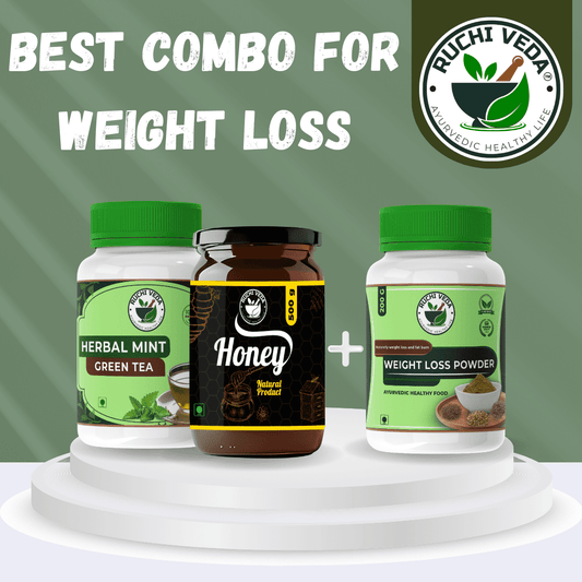 Weight loss powder for Fat loss - metabolism Booster - natural detox & easy digestion - combo for Weight Loss Management